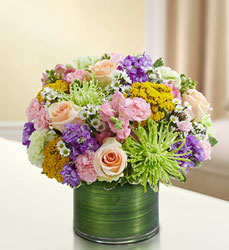 Cherished Memories Vase - Pastel Flower Power, Florist Davenport FL
